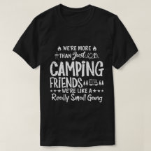 Presente de Amigos Divertidos de Acampamento Peque