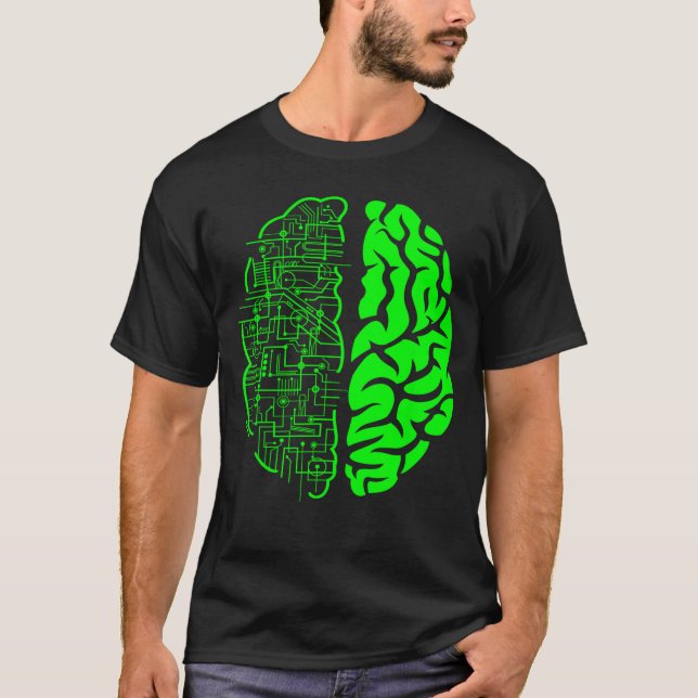 Camiseta Presente de Amigos do Jogo Elétrico de Circuito de (Frente)