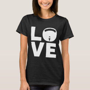 Camiseta Presente de Amo Paracaidismo para Paracaidistas