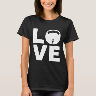 Camiseta Presente de Amo Paracaidismo para Paracaidistas