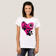 Presente de Amor com Coração Rosa Grande e Pegadas