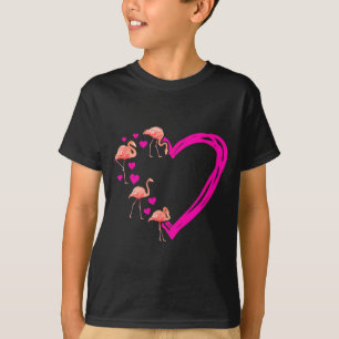 Camiseta Presente de Amor Dia dos Namorados Pássaro Flaming