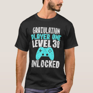 Camiseta Presente de aniversário 30 anos de festa engraçada