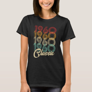 Camiseta Presente de aniversário clássico de 1960 Vintage