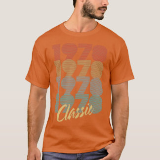 Camiseta Presente de aniversário clássico de 1978 da Retro