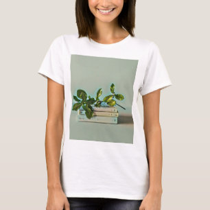 Camiseta presente de aniversário da biblioteca