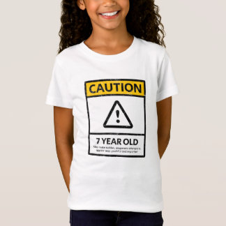 Camiseta Presente de aniversário da criança de 7 anos do