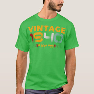 Camiseta Presente de aniversário da família de peças origin