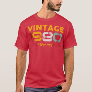 Camiseta Presente de aniversário da família original de peç