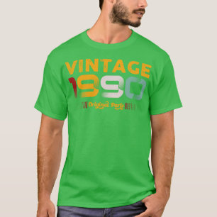 Camiseta Presente de aniversário da família original de peç