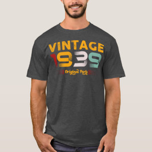 Camiseta Presente de aniversário da família original de peç