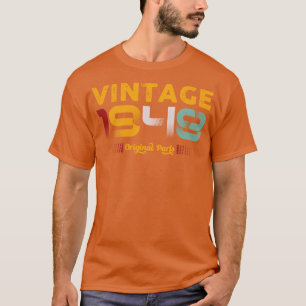 Camiseta Presente de aniversário da família original de peç