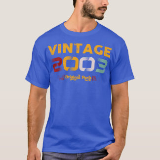 Camiseta Presente de aniversário da família original de peç