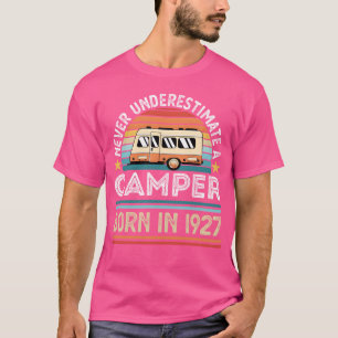 Camiseta Presente de aniversário de 100 anos para campista