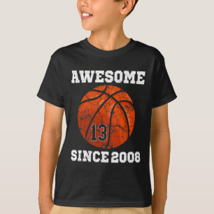 Camiseta Presente de aniversário de 13 anos para amante de