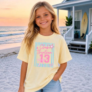 Camiseta Presente de Aniversário de 13 Anos para Meninas Li