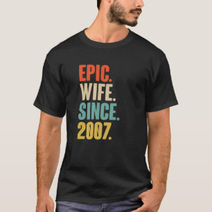 Camiseta Presente De Aniversário De 15 Para Ela - Esposa E