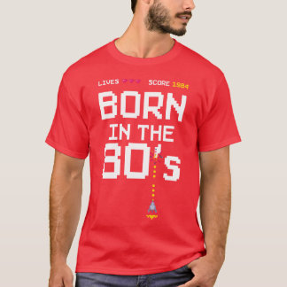 Camiseta Presente de Aniversário de 1984 para Gamer Retrô N