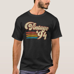 Camiseta Presente de Aniversário de 30 anos Retro Vintage 1