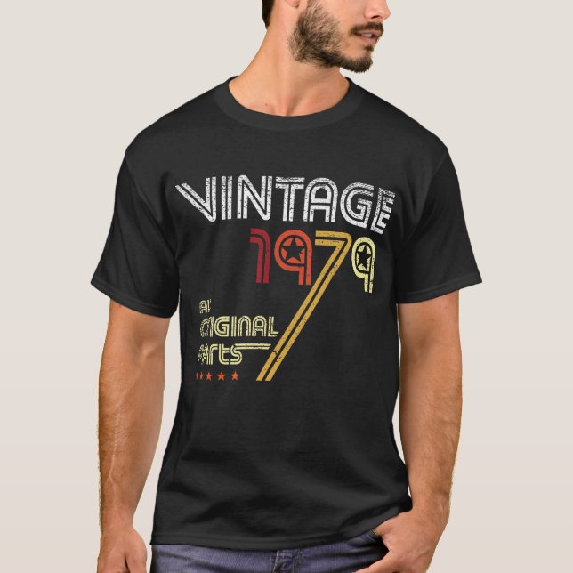 Camiseta Presente de aniversário de 40 anos com 40 anos com (Frente)