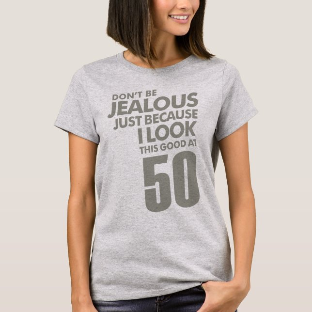 Camiseta Presente de aniversário de 50 anos (Frente)