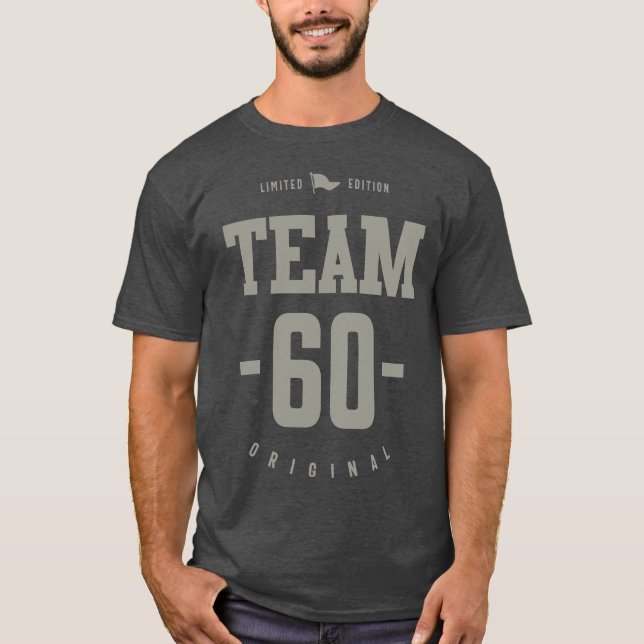 Camiseta Presente de aniversário de 60 anos (Frente)