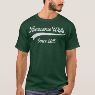 Camiseta Presente De Aniversário De 7 Para Sua Esposa Espet