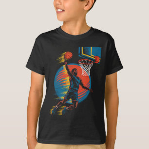 Camiseta Presente de Aniversário de Jogador de Esqueleto Vi