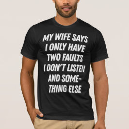 Camiseta Presente de Aniversário de Natal para Marido