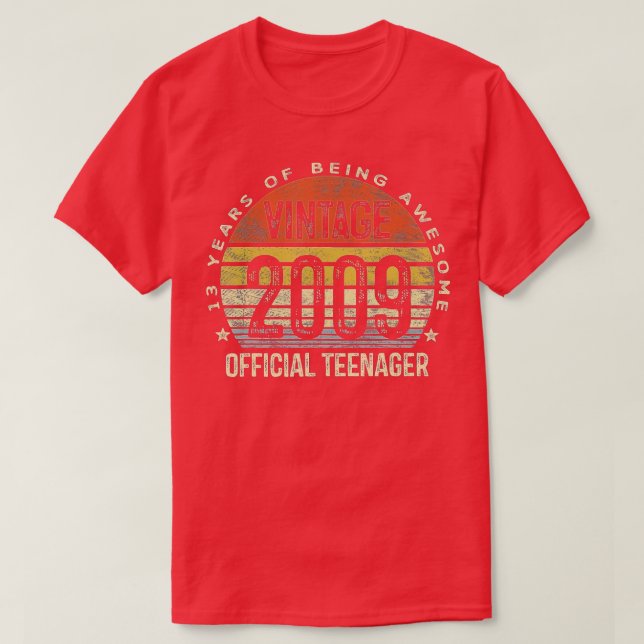 Camiseta Presente de aniversário de vídeo de 13 desbloquead (Frente do Design)
