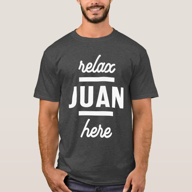 Camiseta Presente de aniversário do nome personalizado Juan (Frente)