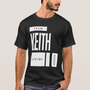Camiseta Presente de Aniversário do Nome Personalizado Keit