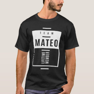 Camiseta Presente de Aniversário do Nome Personalizado Mate
