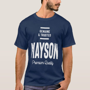Camiseta Presente de Aniversário do Nome Personalizado May