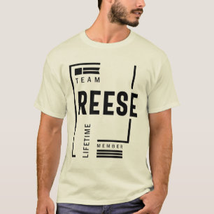 Camiseta Presente de Aniversário do Nome Personalizado Rees
