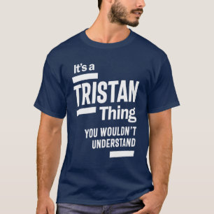 Camiseta Presente de Aniversário do Nome Personalizado Tris