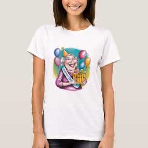 Camiseta Presente de aniversário engraçado da Nana