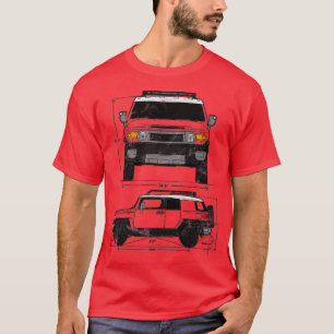 Camiseta Presente de aniversário FJ Cruiser