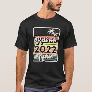 Camiseta Presente De Aposentação De Enfermeiro Em 2022