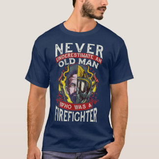 Camiseta Presente de aposentadoria de bombeiro aposentado