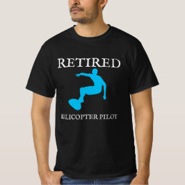Camiseta Presente de aposentadoria do piloto de helicóptero