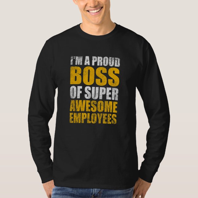 Camiseta Presente de Apreciação ao Funcionário Eu Sou Um Ch (Frente)