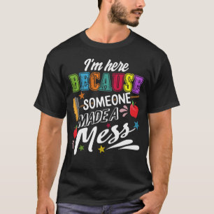 Camiseta Presente de Apreciação de Custódia Escolar, Escola