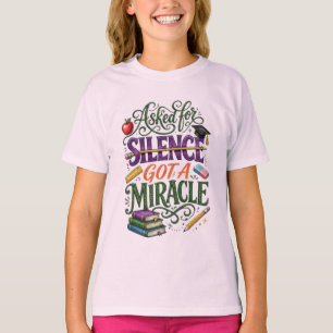 Camiseta Presente de apreciação para professores