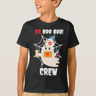 Camiseta Presente de aranha Enfermeira de Boo Aranha Cuta