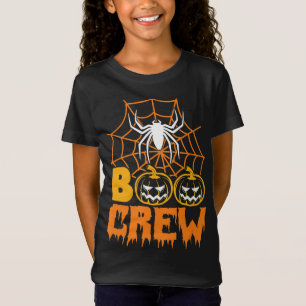 Camiseta Presente de aranha Tripulação de Boo-Aranha do Ha