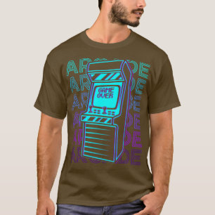Camiseta Presente de Arcade Retro Arcade para Jogadores de 