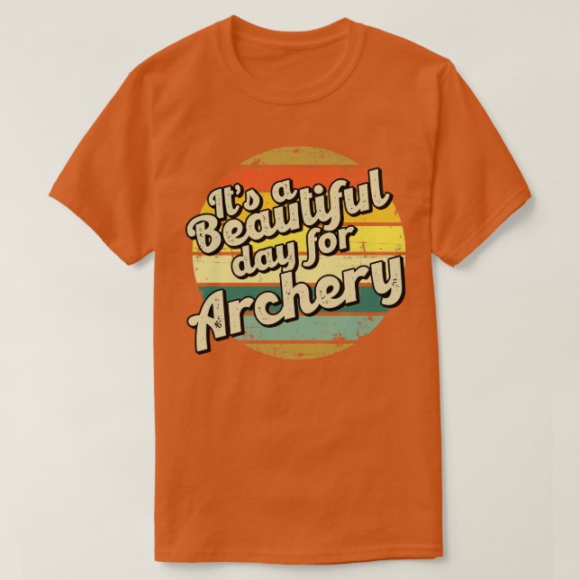 Camiseta Presente de arquivo para o arqueiro Perfeito prese (Frente do Design)