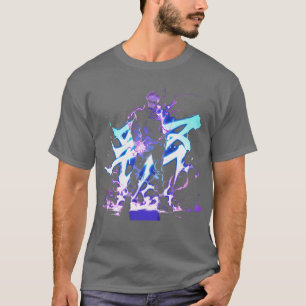 Camiseta Presente de arte de anime JJK Gojo Satoru