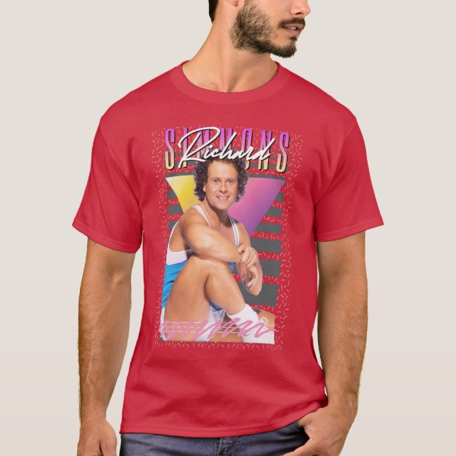 Camiseta Presente de Arte de Fã da Estética dos Anos 80 de  (Frente)